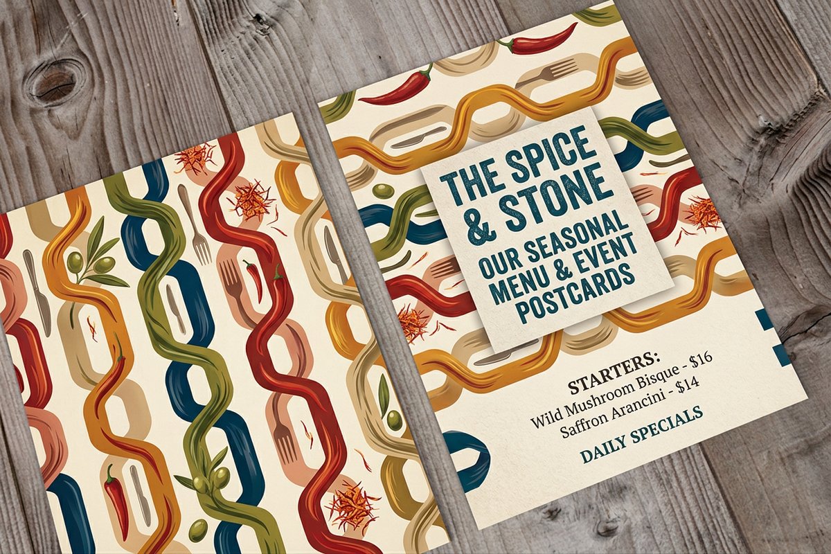 Restaurant Postcards