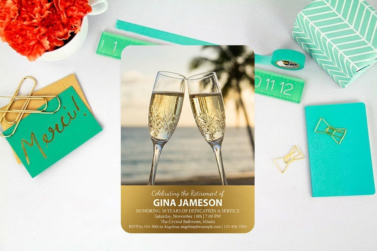 Retirement Party Invitations