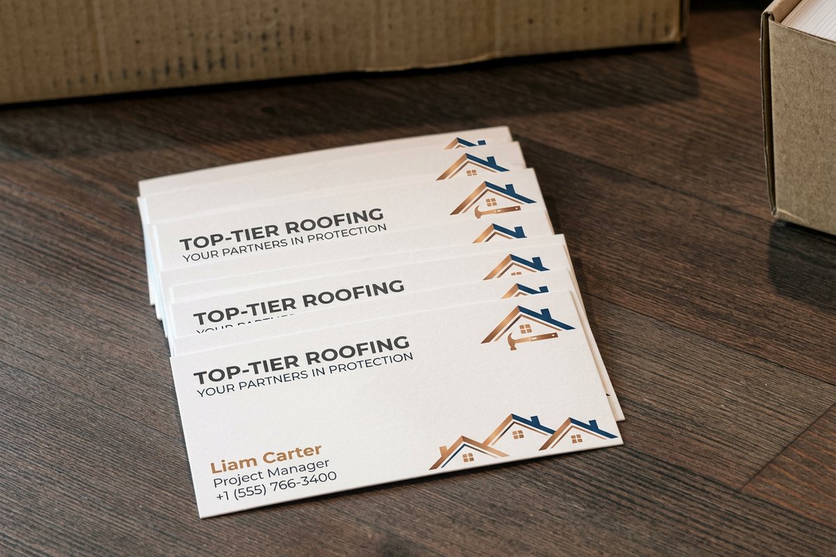 Roofing Business Cards