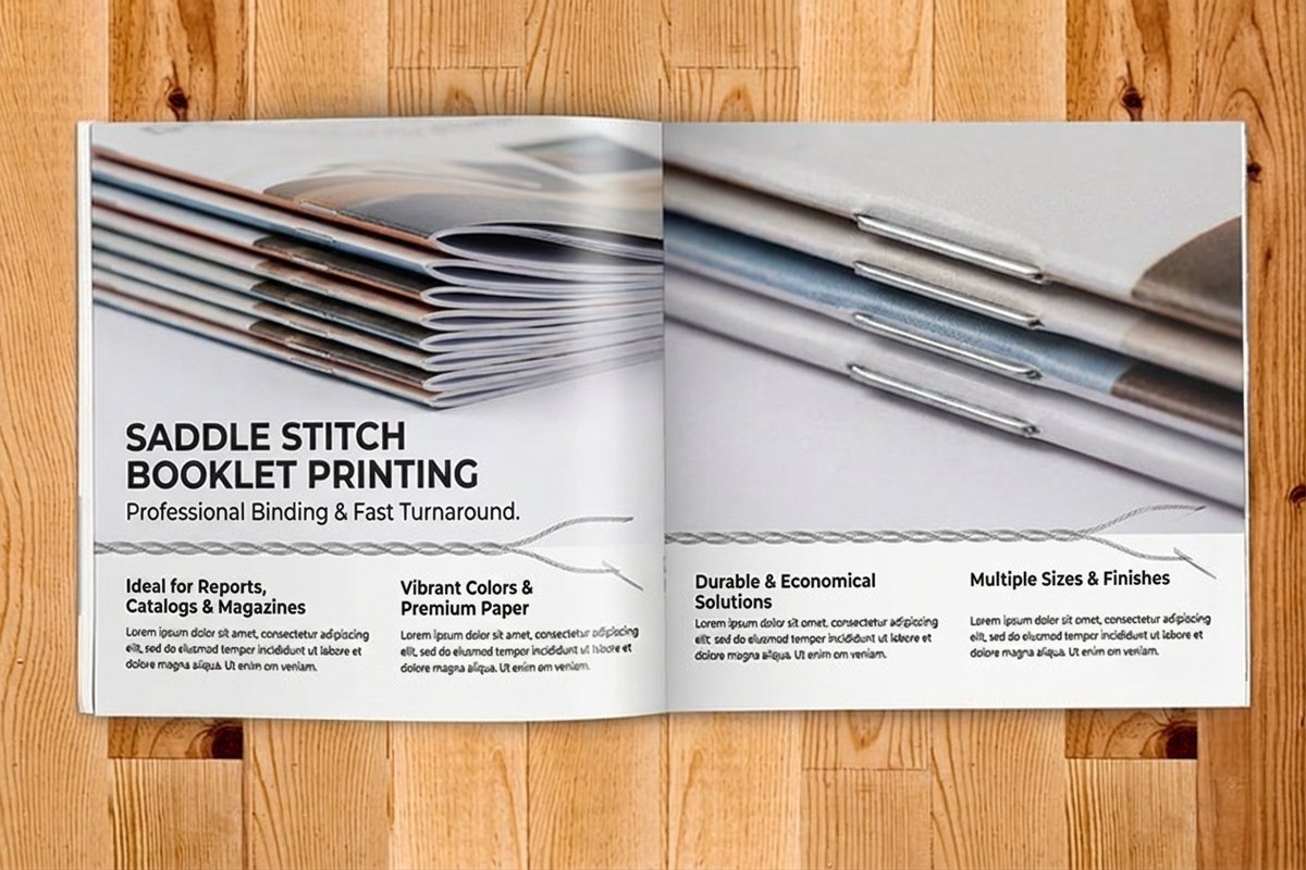 Saddle Stitch Booklet