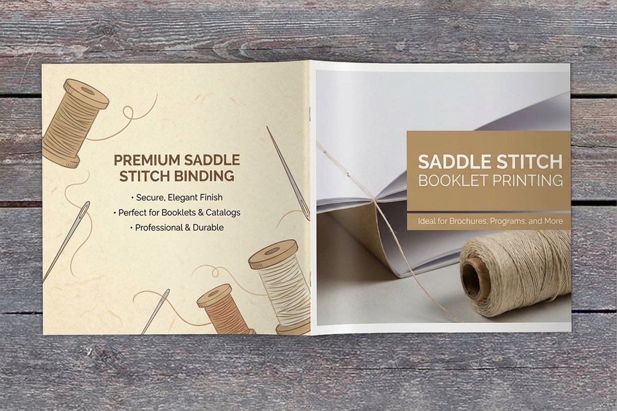 Saddle Stitch Booklet
