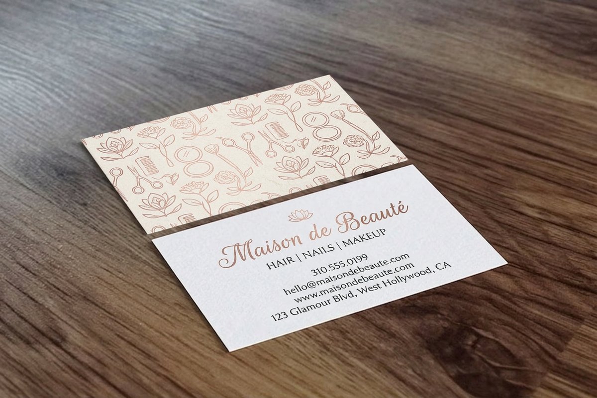 Salon Business Cards