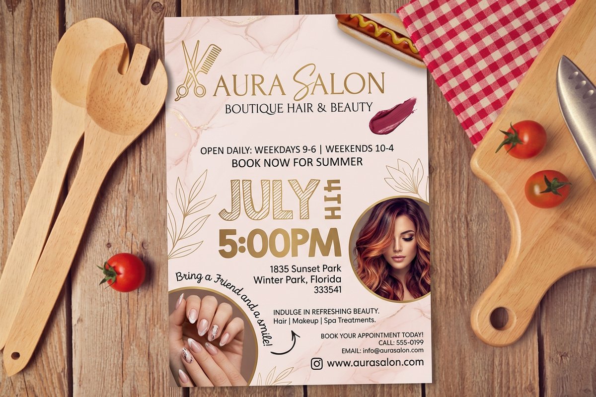 Salon Flyers