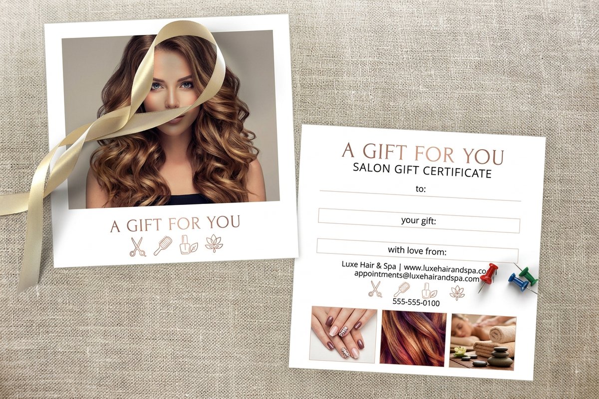 Salon Gift Certificates