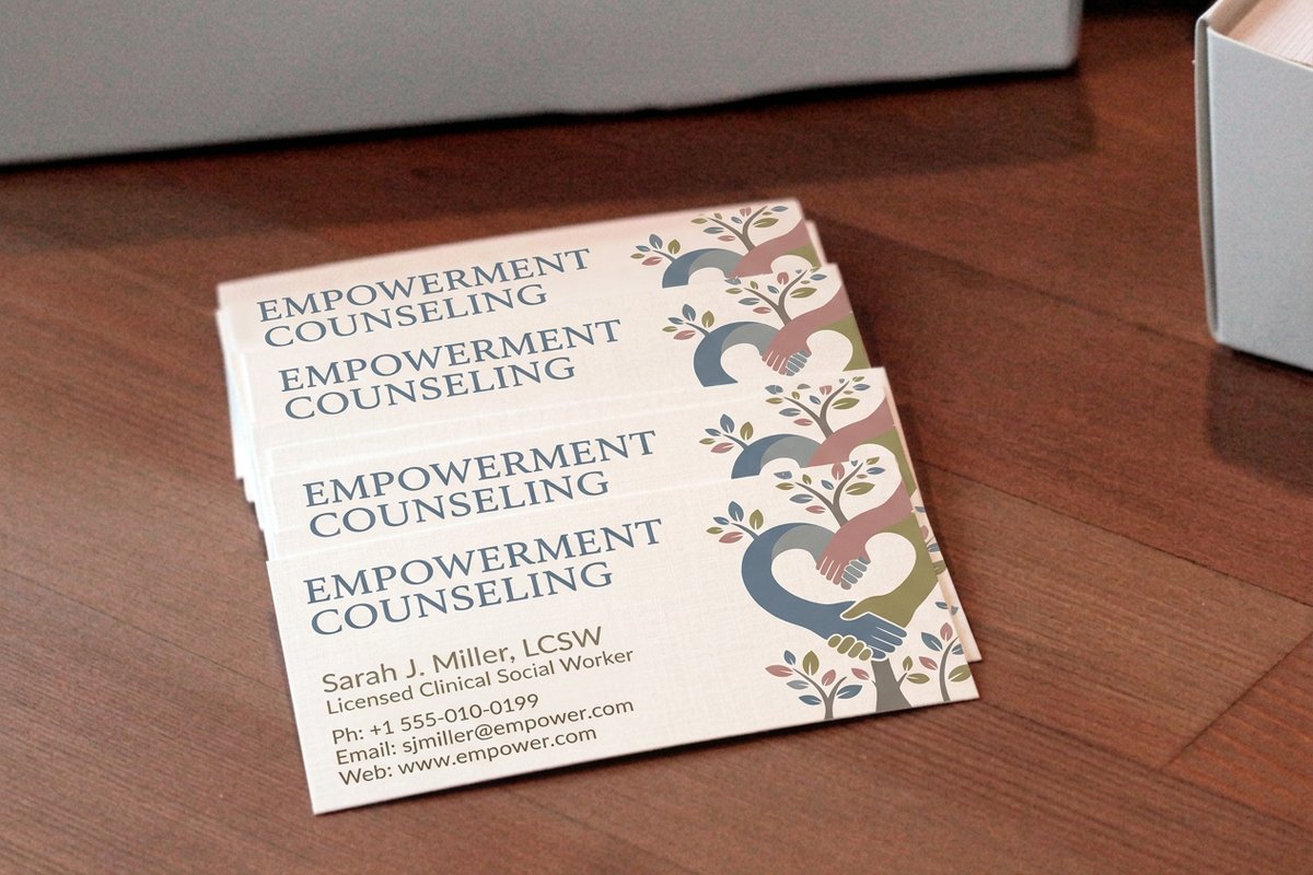 Social Worker Business Cards