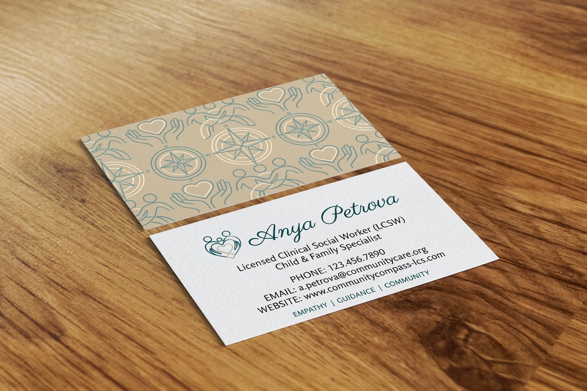 Social Worker Business Cards