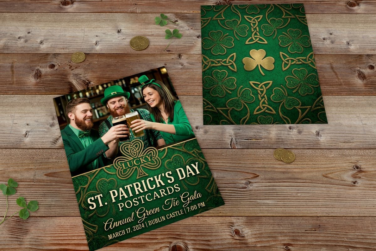 St Patricks Day Postcards