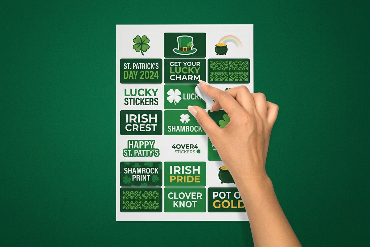 St Patricks Day Stickers