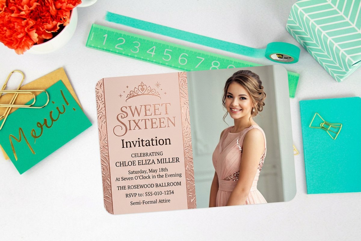 Sweet 16 Invitations