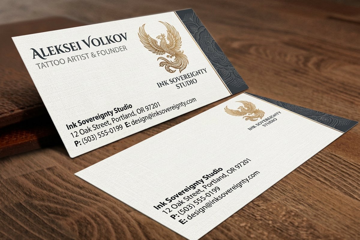 Tattoo Business Cards