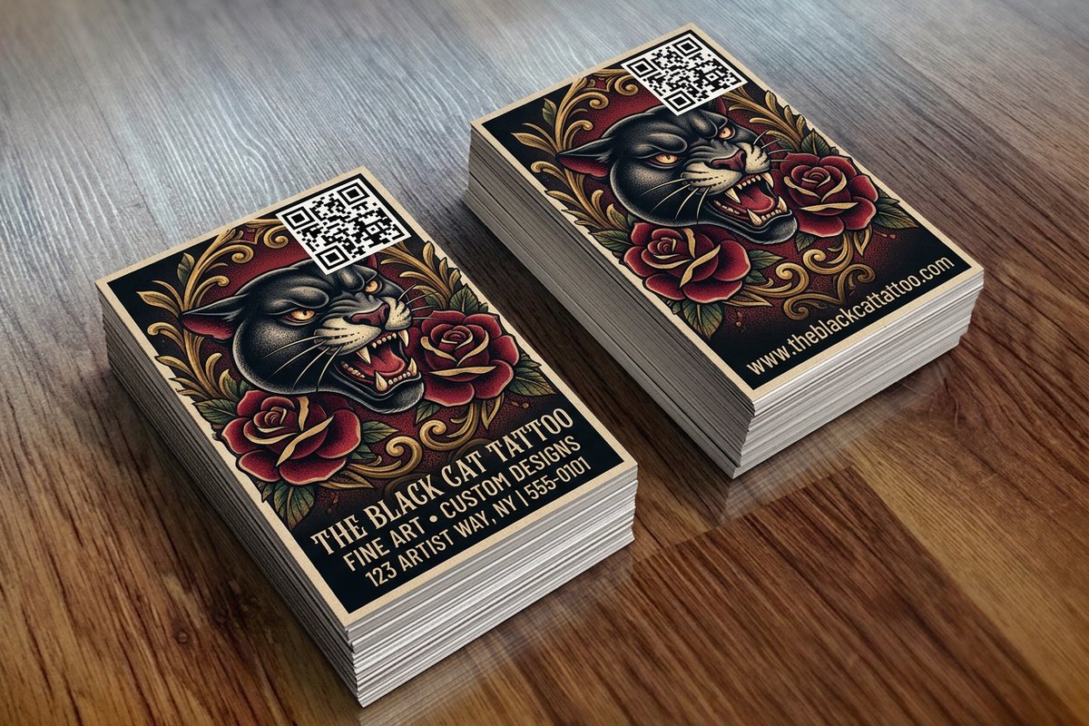 Tattoo Business Cards