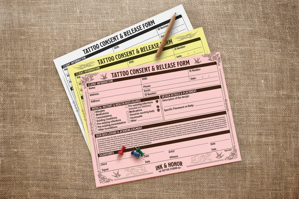 Tattoo Consent Forms