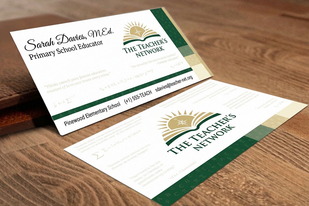 Teacher Business Cards