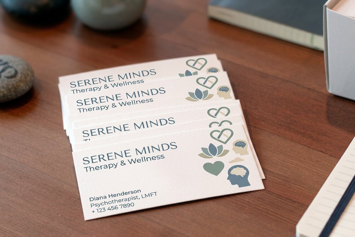 Therapist Business Cards