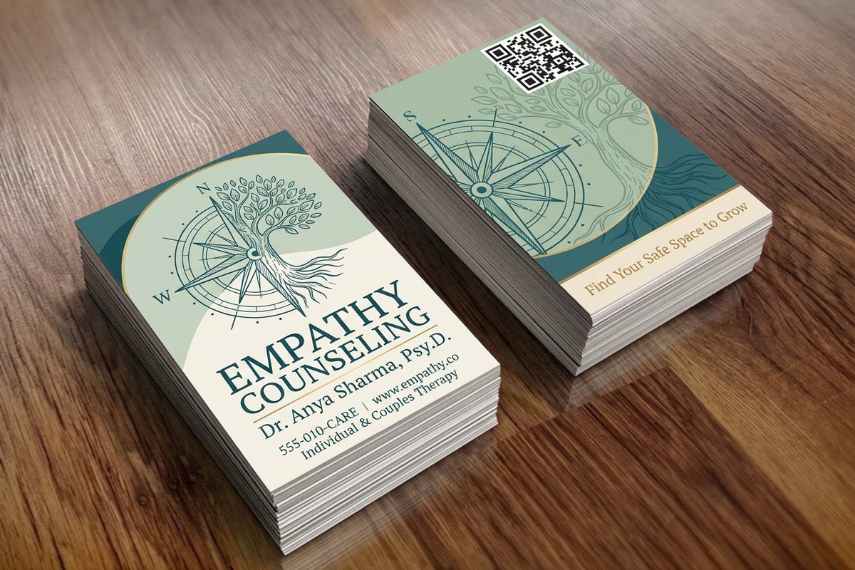 Therapist Business Cards