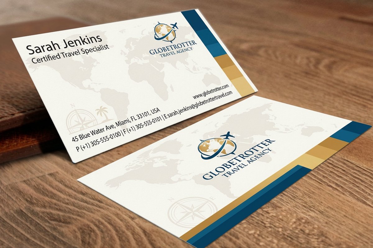 Travel Agent Business Cards
