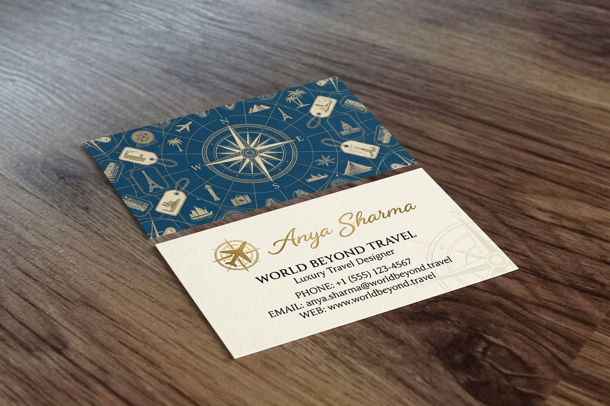 Travel Agent Business Cards