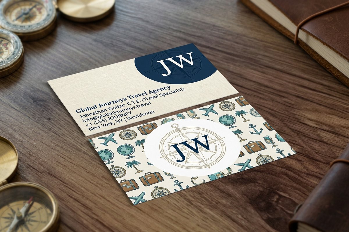 Travel Agent Business Cards