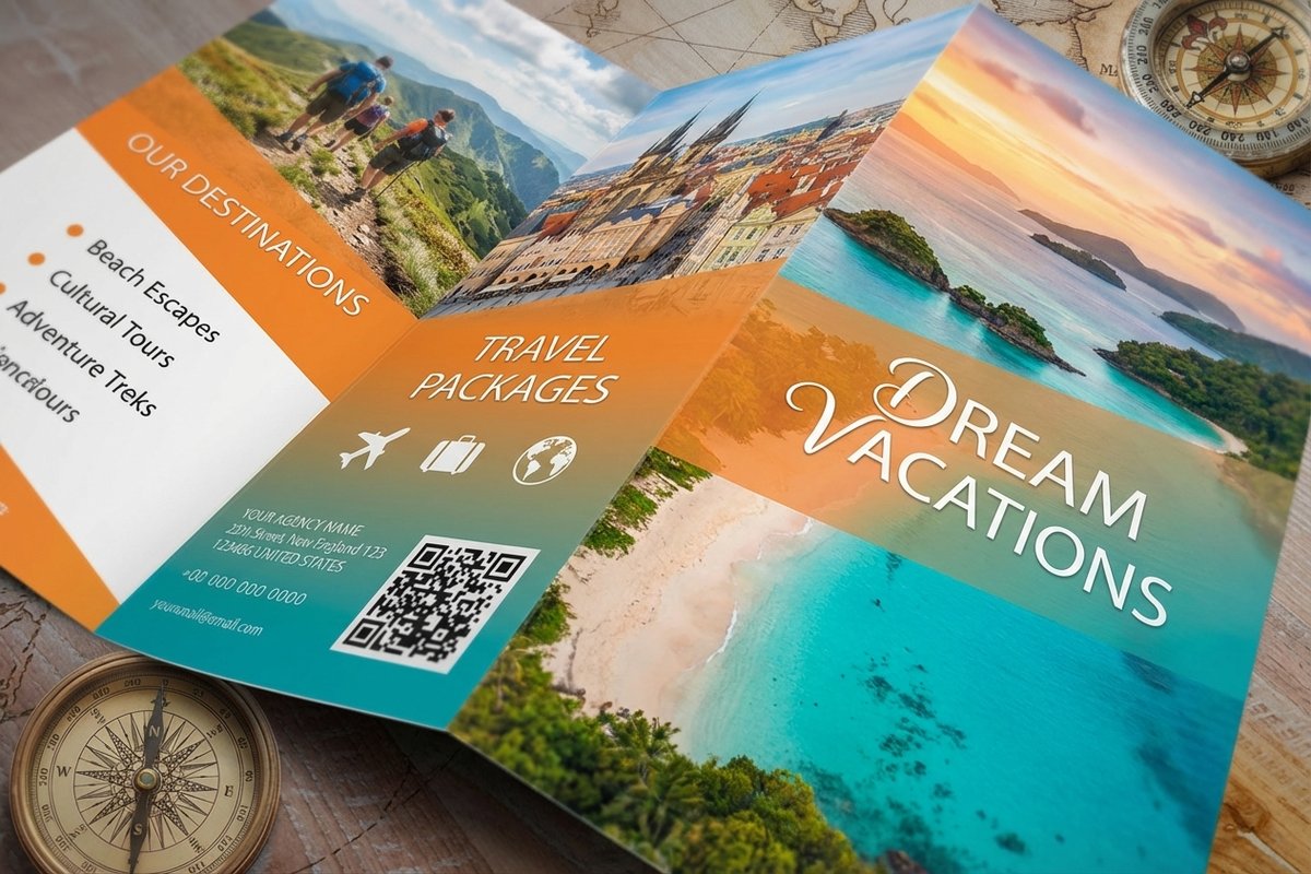 travel brochures