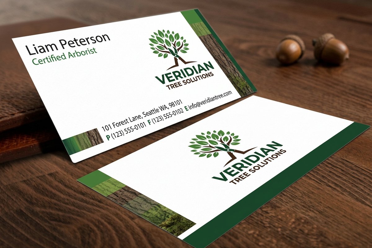 Tree Service Business Cards
