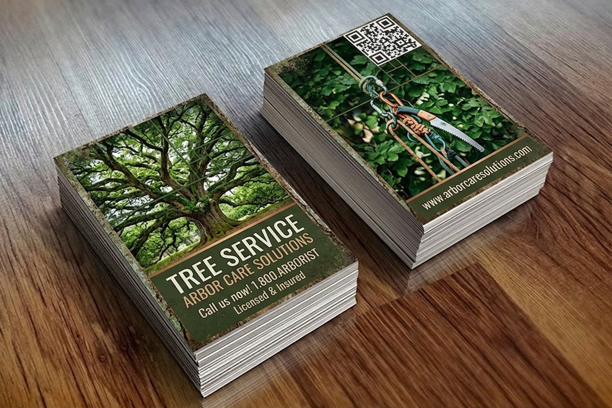 Tree Service Business Cards