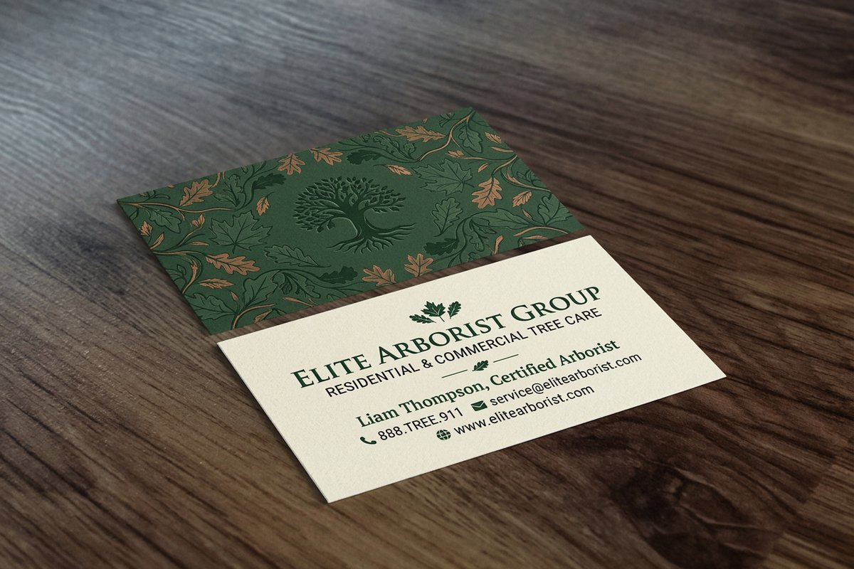 Tree Service Business Cards