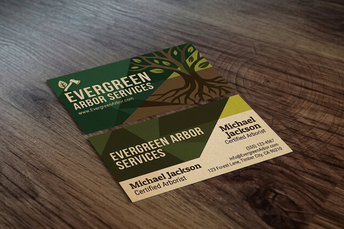 Tree Service Business Cards