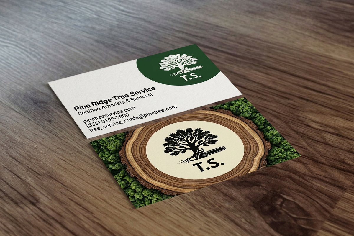 Tree Service Business Cards