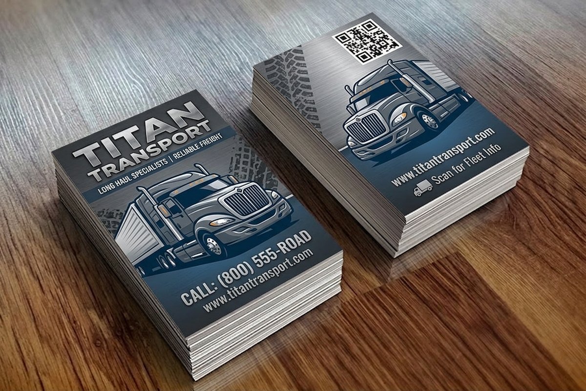 Truck Business Cards