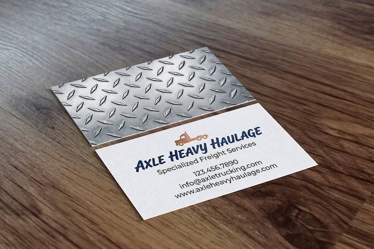 Truck Business Cards
