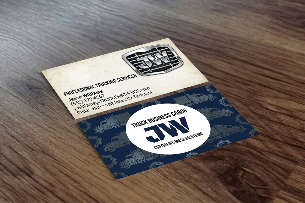 Truck Business Cards