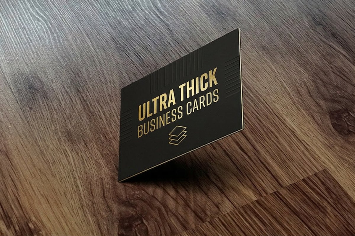 Ultra Thick Business Cards 4 - 4OVER4