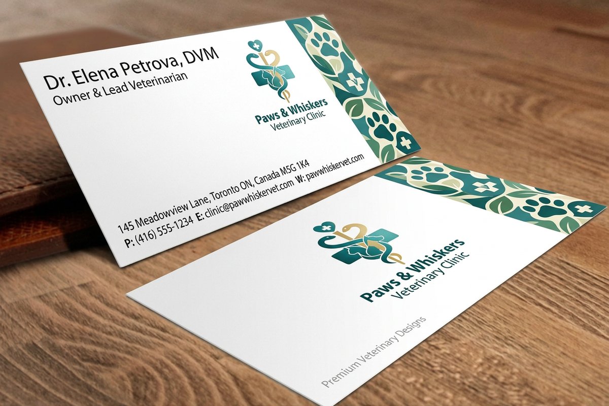 Veterinary Business Cards