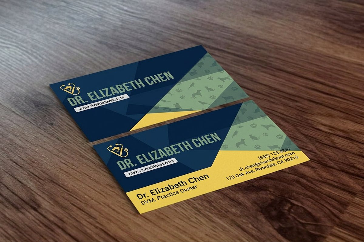 Veterinary Business Cards
