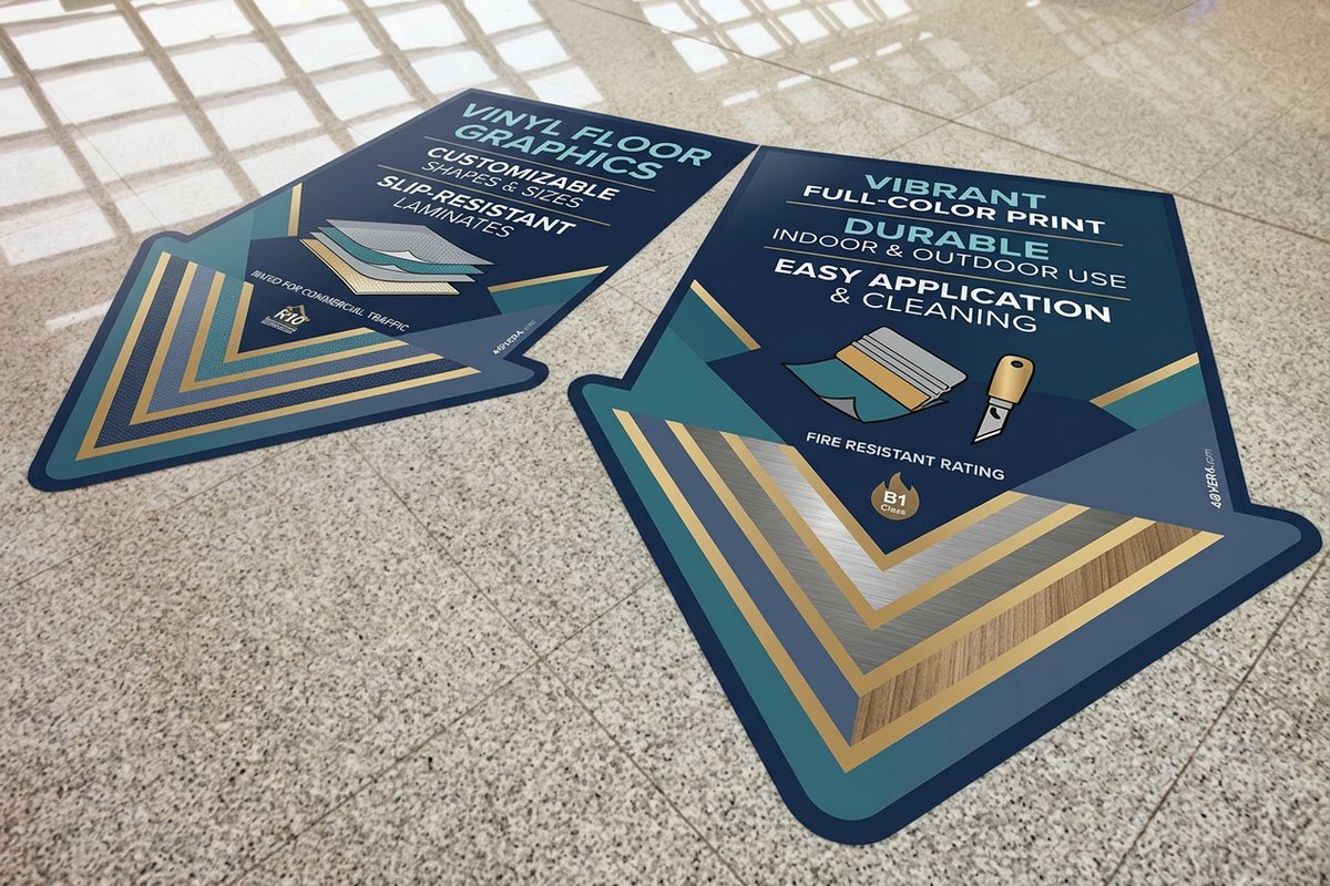 Vinyl Floor Graphics 1 - 4OVER4