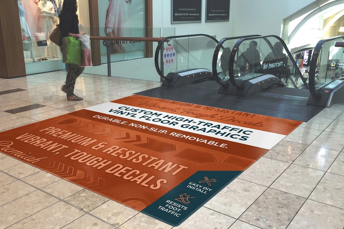 Vinyl Floor Graphics 4 - 4OVER4