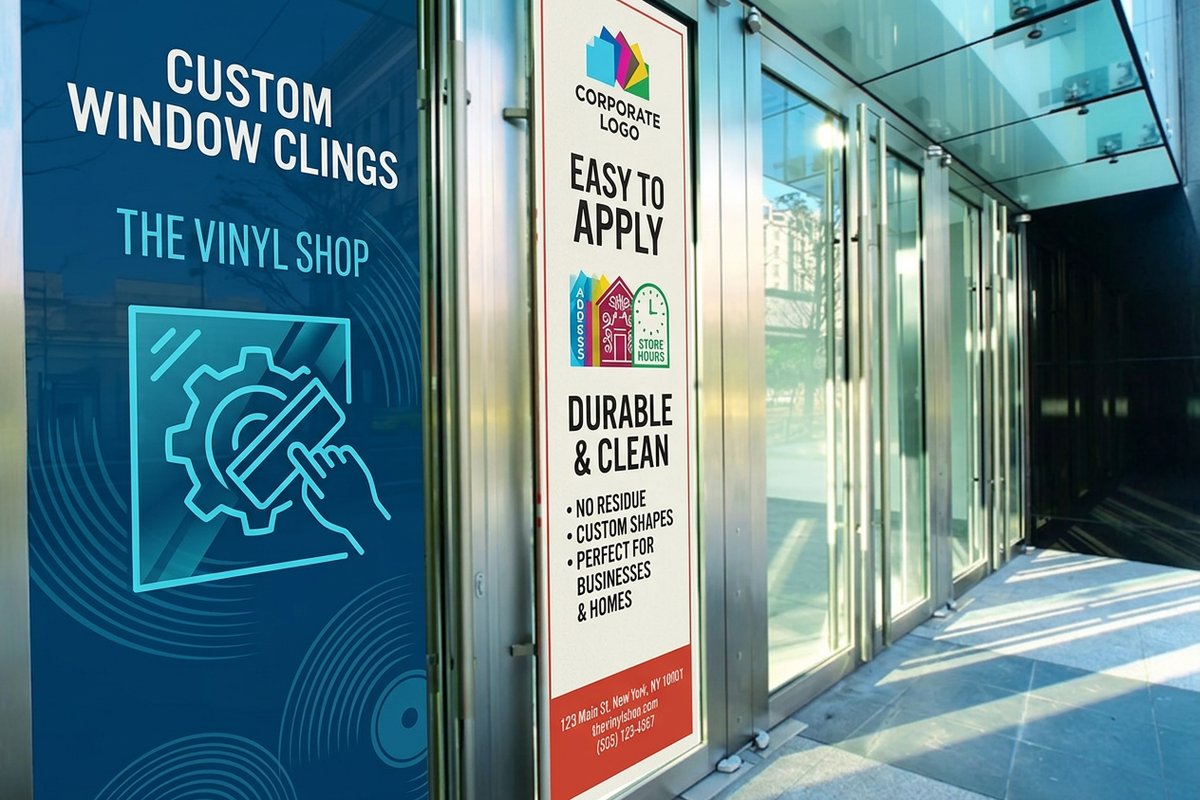 Vinyl Window Clings 1 - 4OVER4