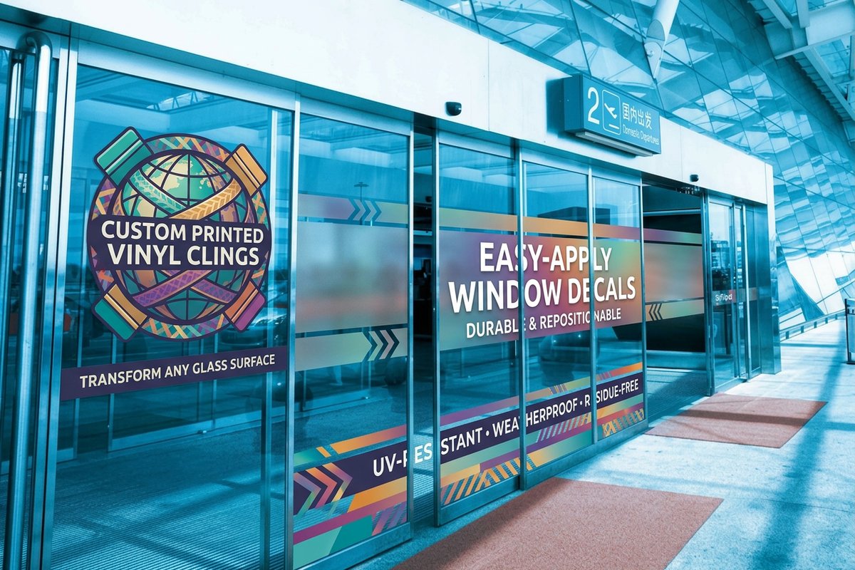 Vinyl Window Clings 2 - 4OVER4