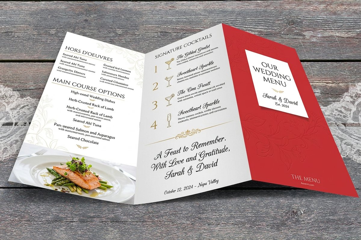 Wedding Menus