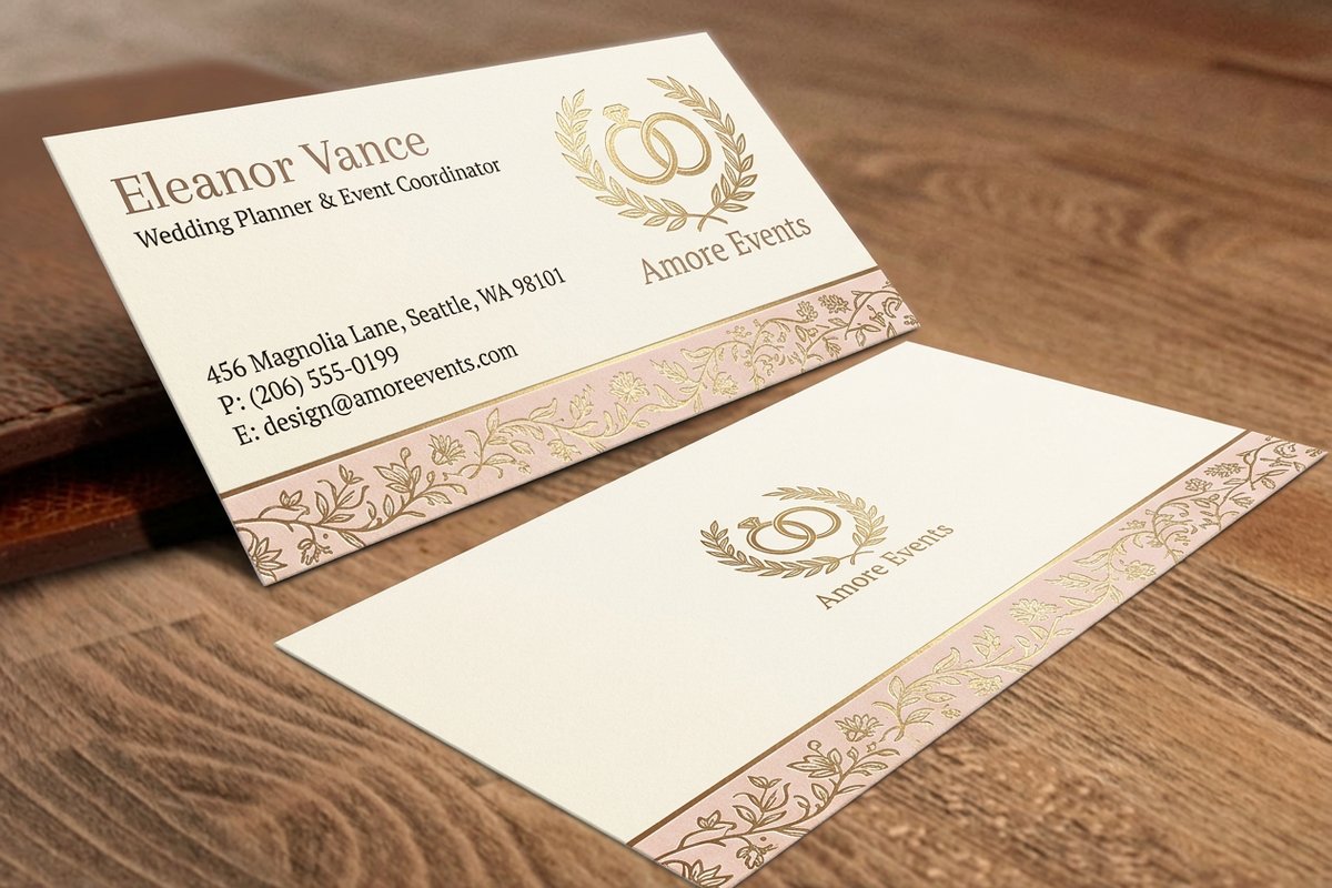 Wedding Planner Business Cards