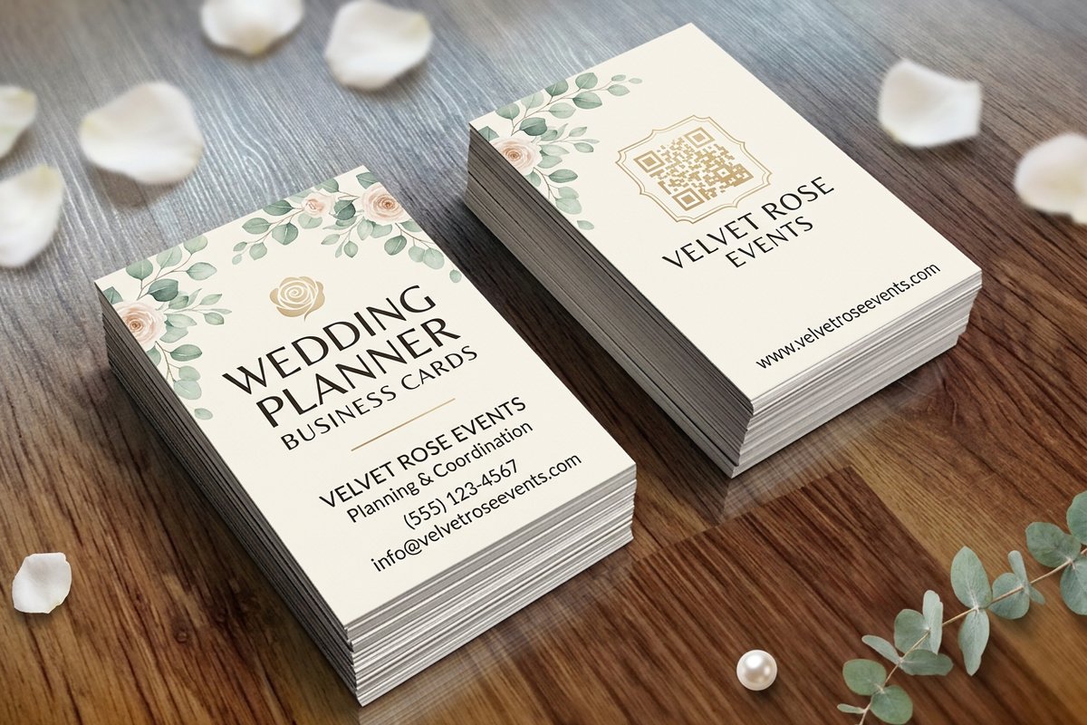 Wedding Planner Business Cards