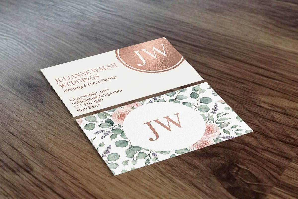 Wedding Planner Business Cards