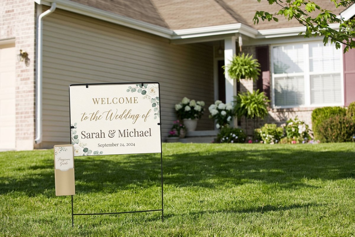 Wedding Yard Signs