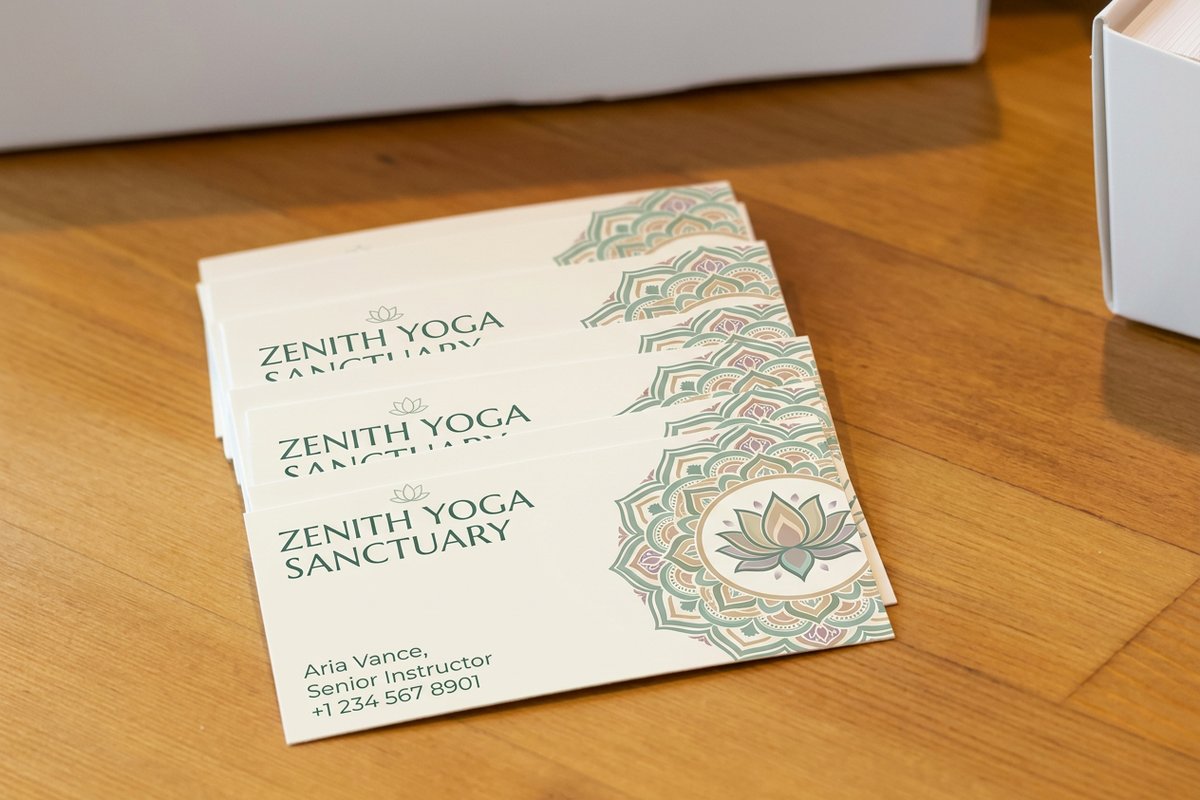 Yoga Business Cards