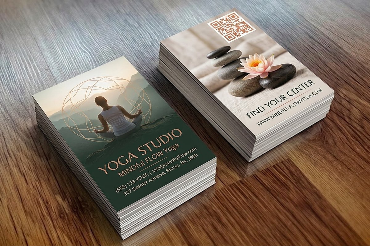 Yoga Business Cards