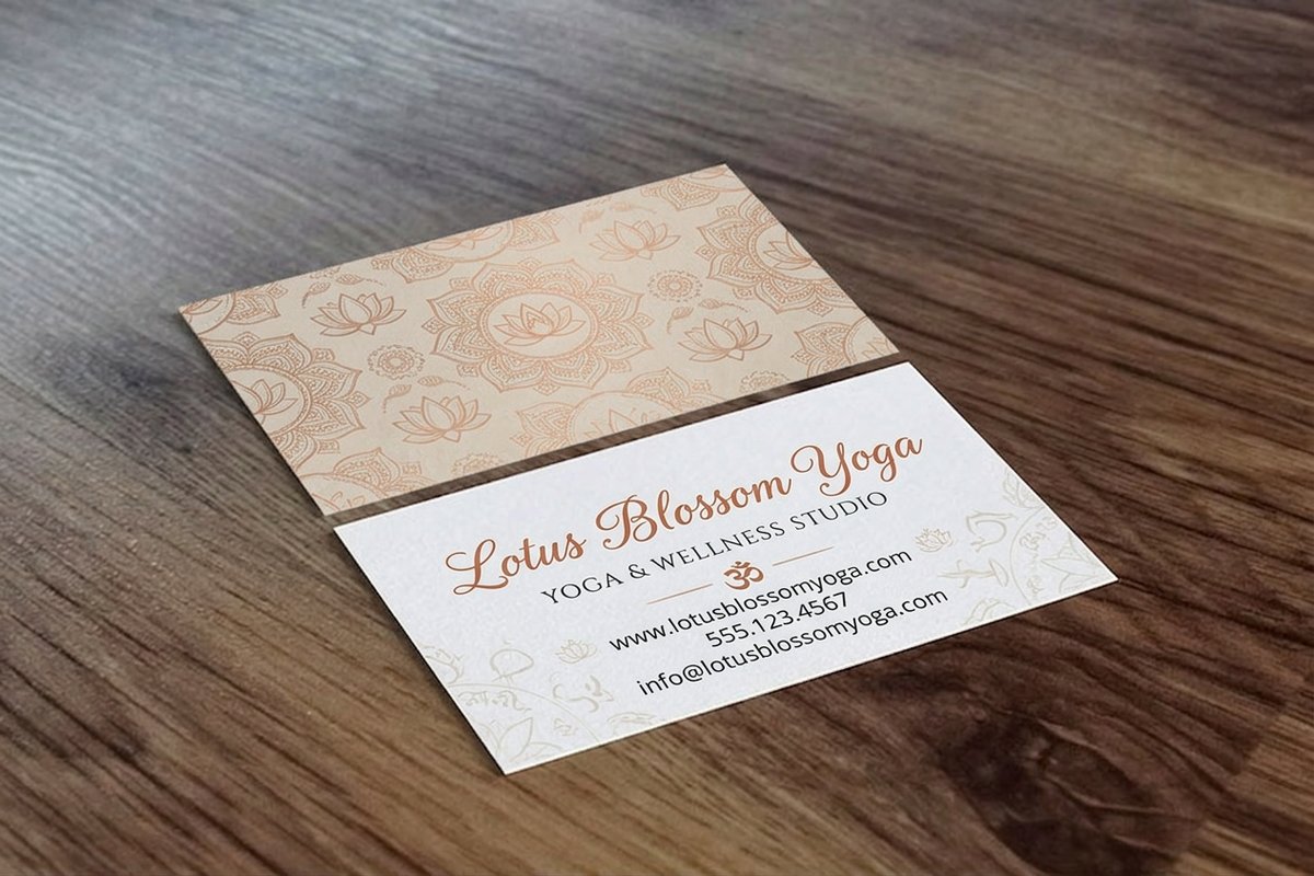 Yoga Business Cards