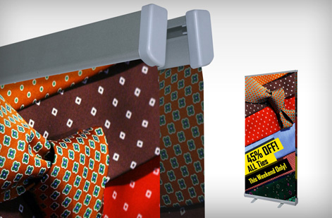 Guide to Banner Stand Features, Display Options, and Printing Techniques - Example 13
