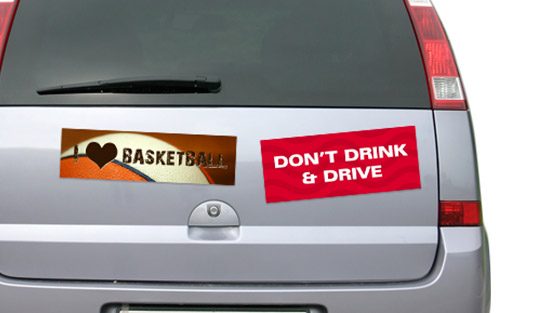 Understanding Bumper Sticker Design, Printing, and Material Options - Example 1
