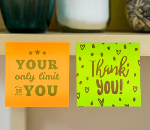 See Professional Post-It Note Printing Examples and Ideas - Example 11