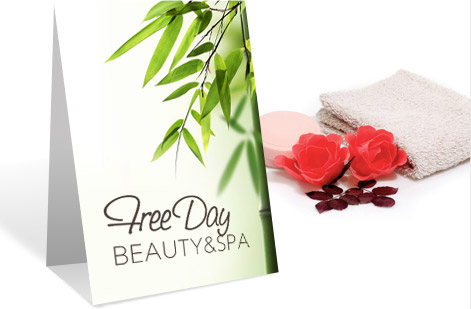 Understanding Table Tent Display Options for Restaurant and Retail Marketing - Example 4